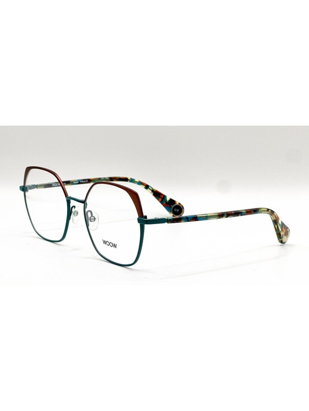 NEW WOOW MEET UP 2 COL 9445 DUCK BLUE AUTHENTIC EYEGLASSES 53-18